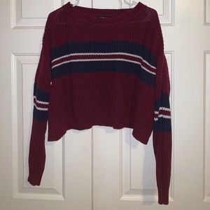Long Sleeve Cropped Sweater